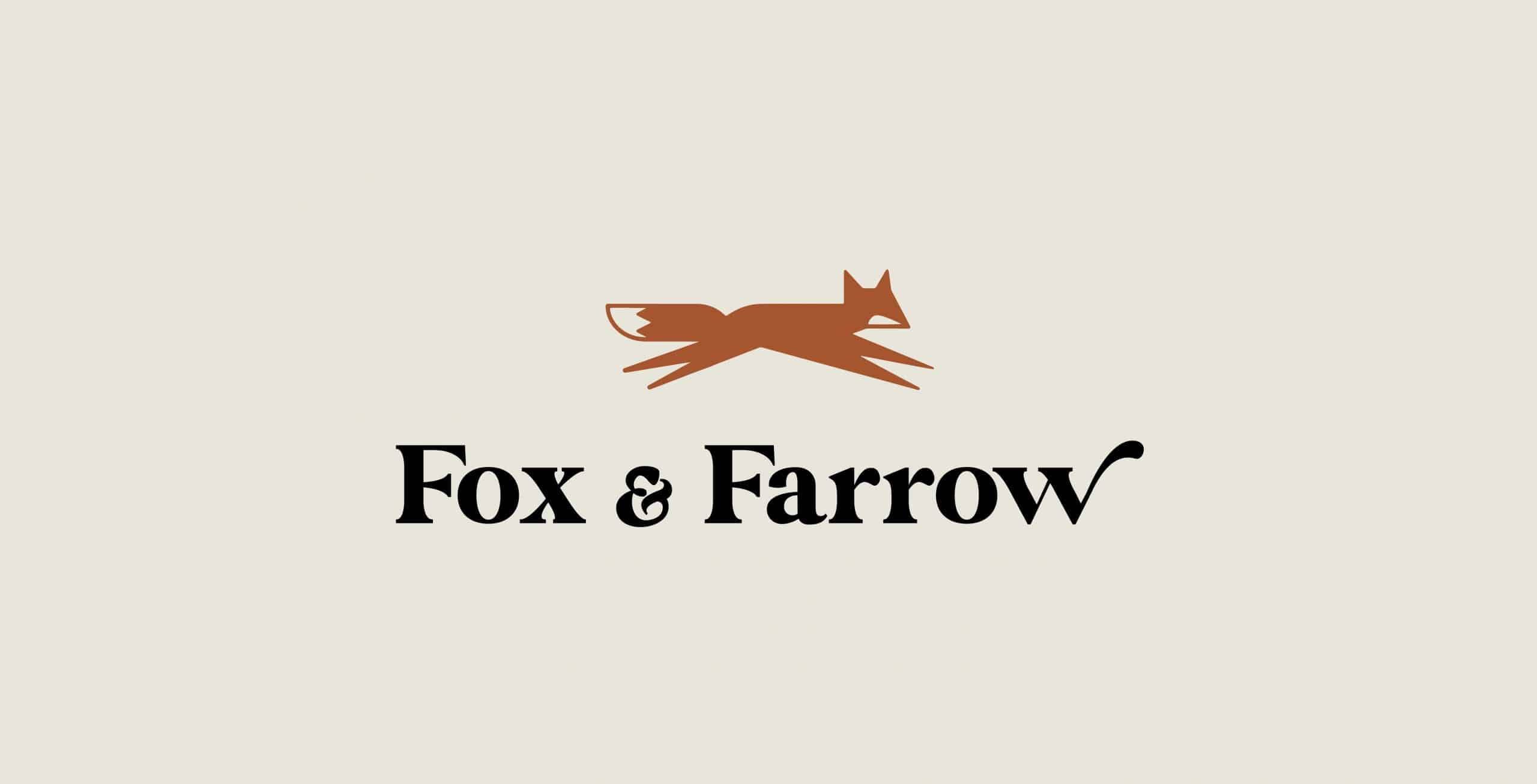 Fox & Farrow Restaurant Branding - Stellen Design