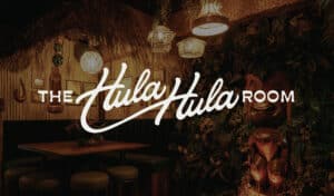 The Hula Hula Room in Torrance California Tiki Bar Branding by Stellen Design branding and logo design agency in Los Angeles specializing in hospitality branding