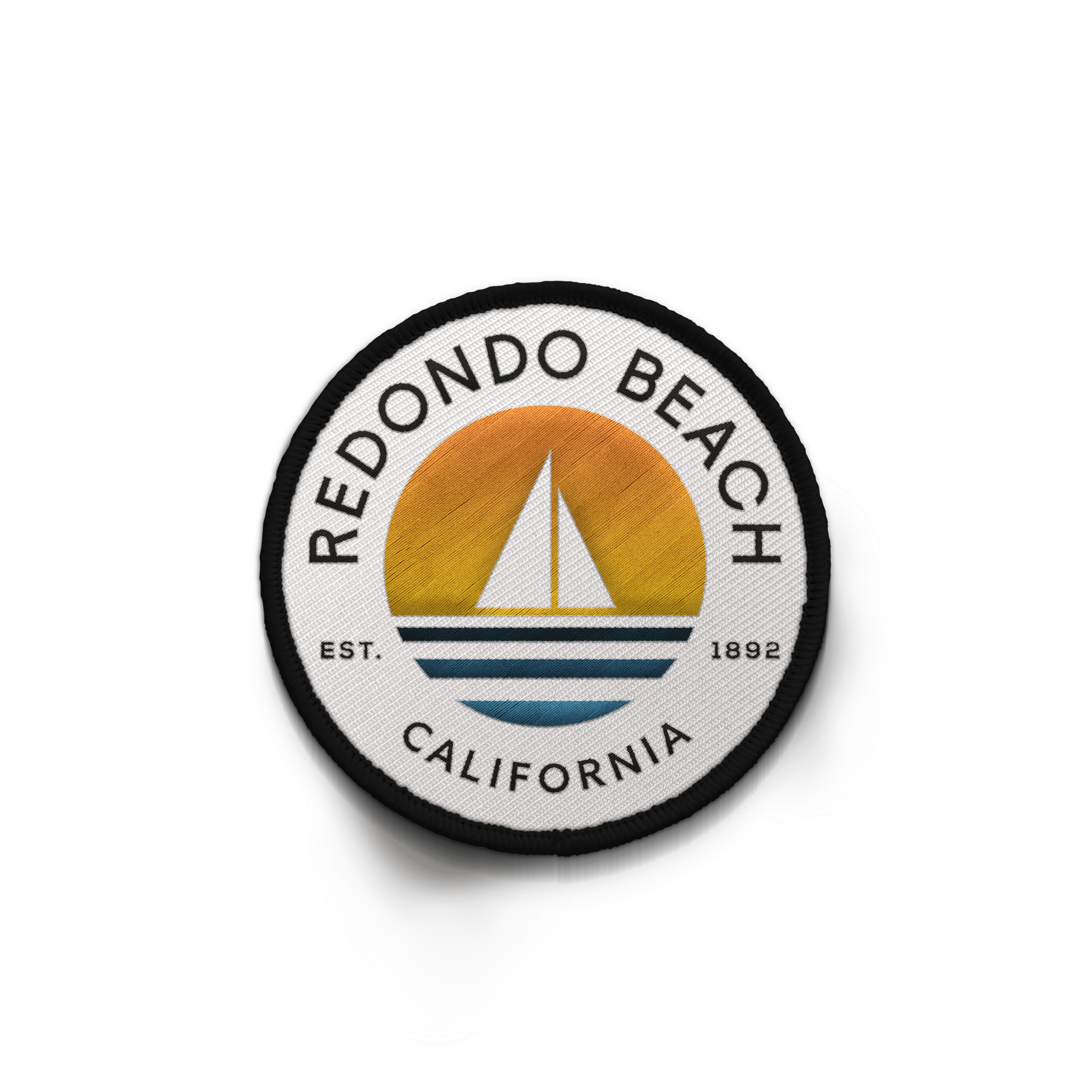 New Redondo Beach logo incorporated as a creative asset, developed by Stellen Design Branding Agency.