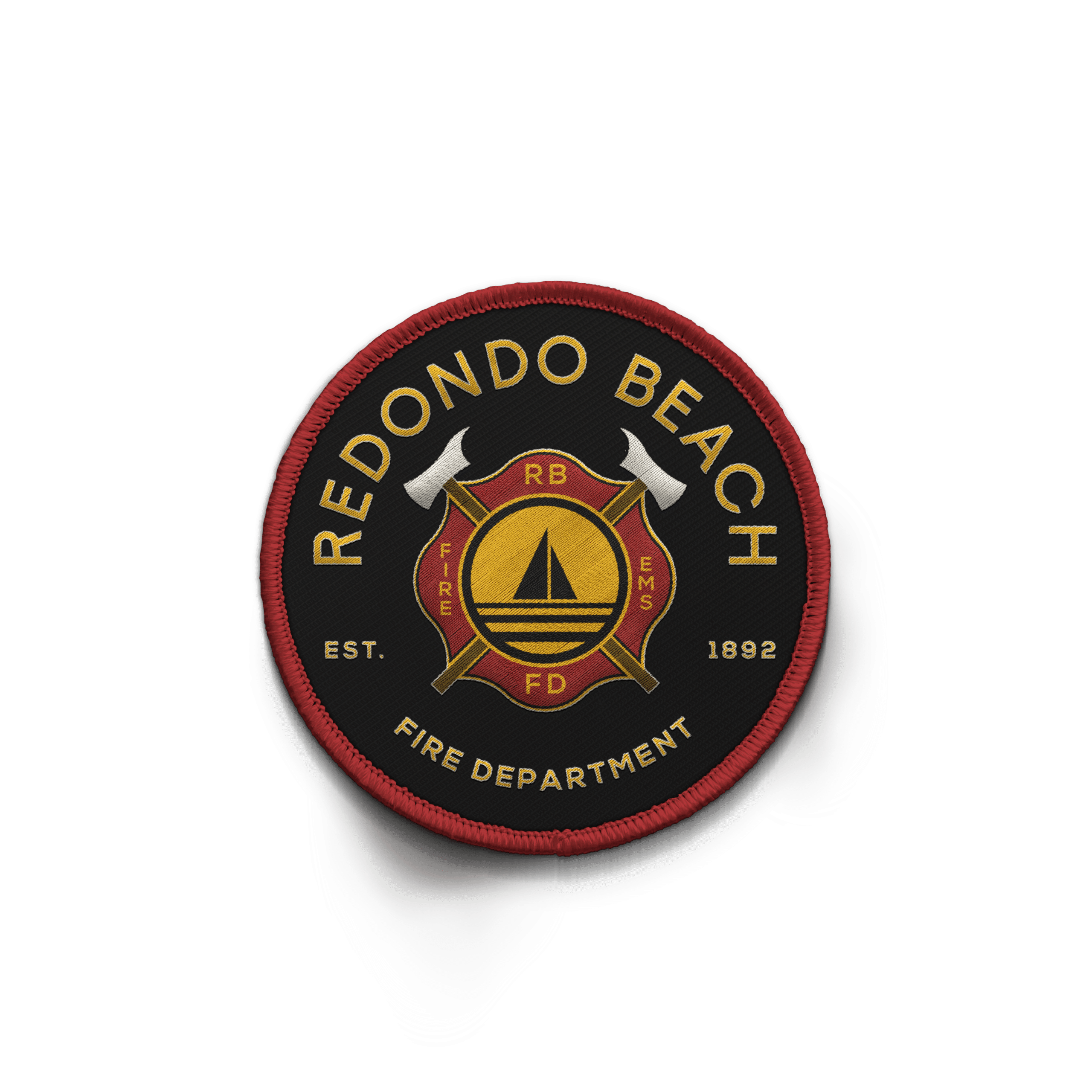 New Redondo Beach logo incorporated as a creative asset, developed by Stellen Design Branding Agency.