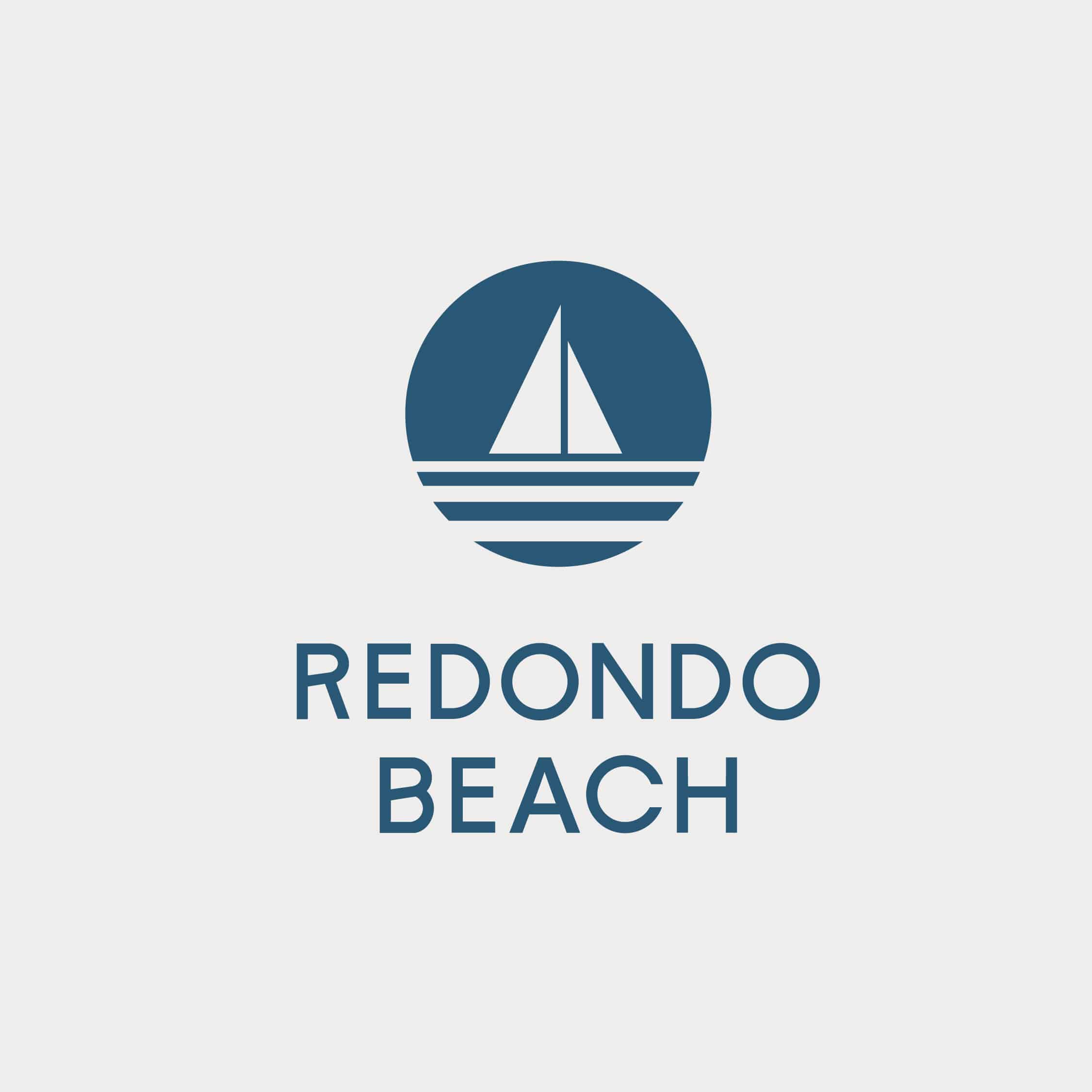 Fresh and vibrant logo design for Redondo Beach, crafted by Stellen Design Branding Agency.