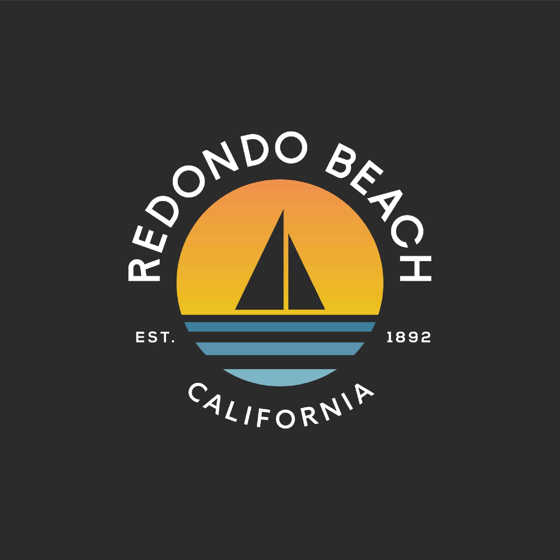 Dynamic brand design for Redondo Beach, California, illustrating effective branding strategies by Stellen Design Branding Agency.