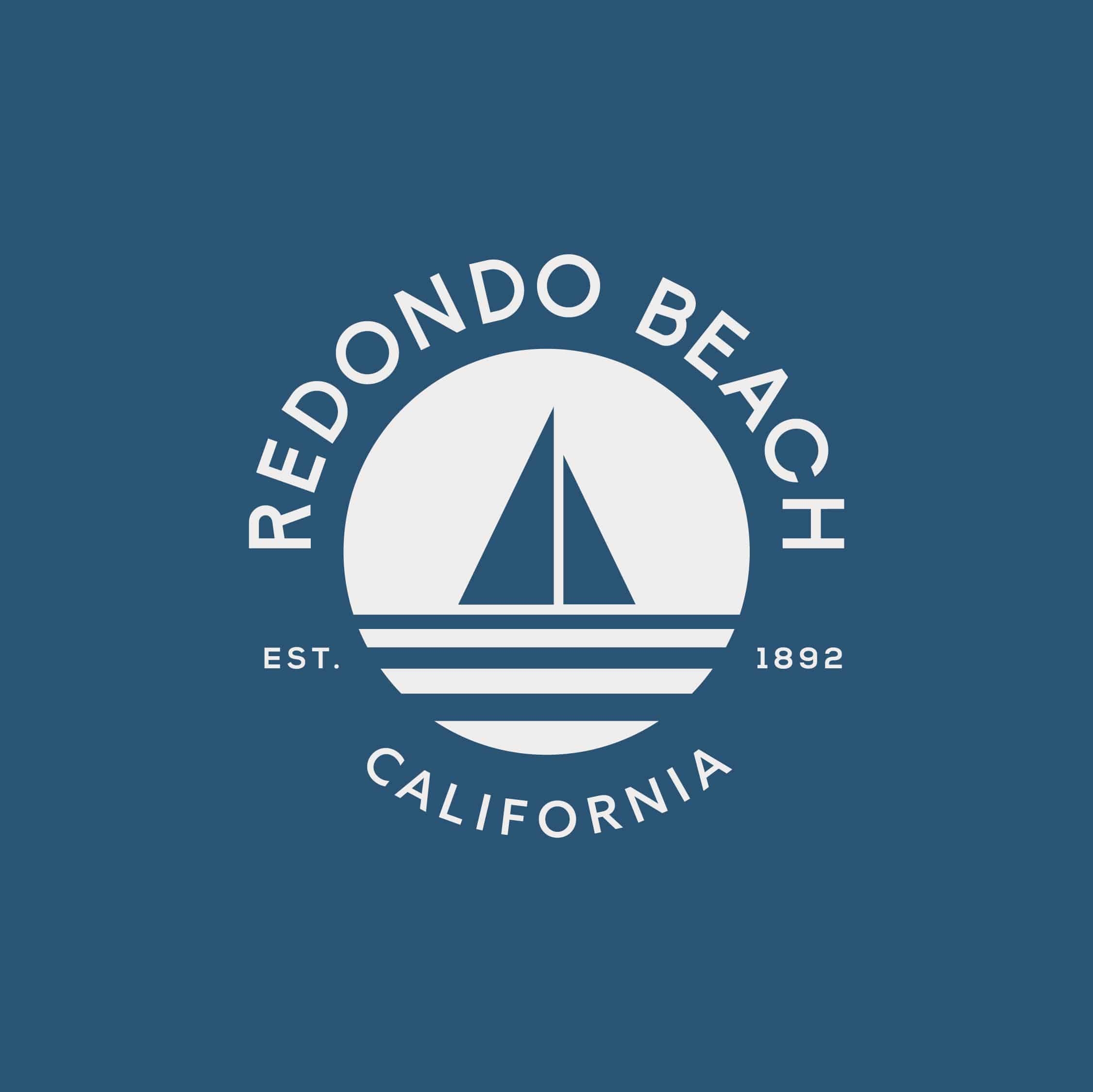 Fresh and vibrant logo design for Redondo Beach, crafted by Stellen Design Branding Agency.